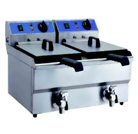 Fritéza 10+10 l. elek. GGG-WF102 s vypuštěním